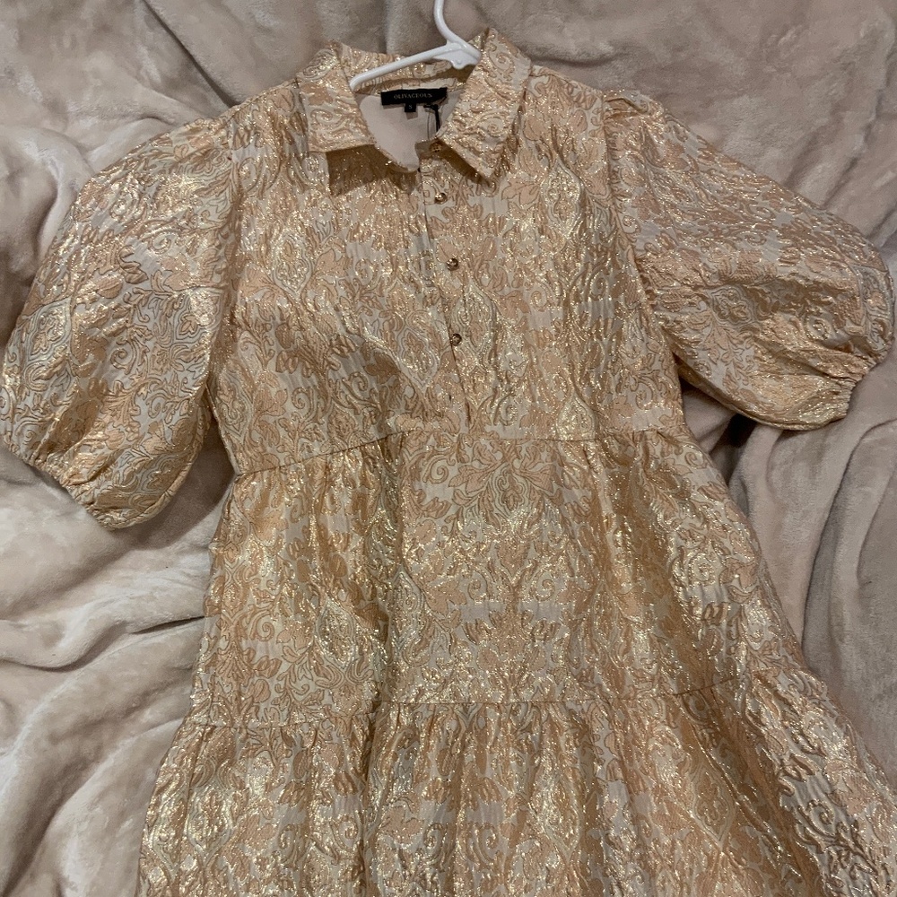 Champagne Gold Dress